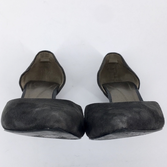 TAHARI Suede Leather Coco D'orsay Pump Size 7.5 - Picture 5 of 7